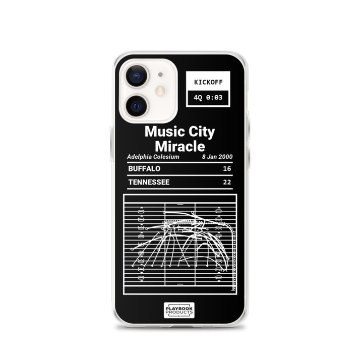 Tennessee Titans Greatest Plays iPhone Case: Music City Miracle (2000)