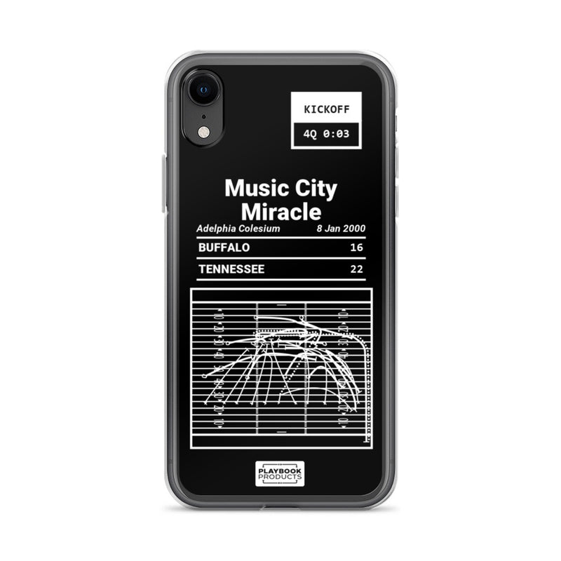 Greatest Titans Plays iPhone Case: Music City Miracle (2000)