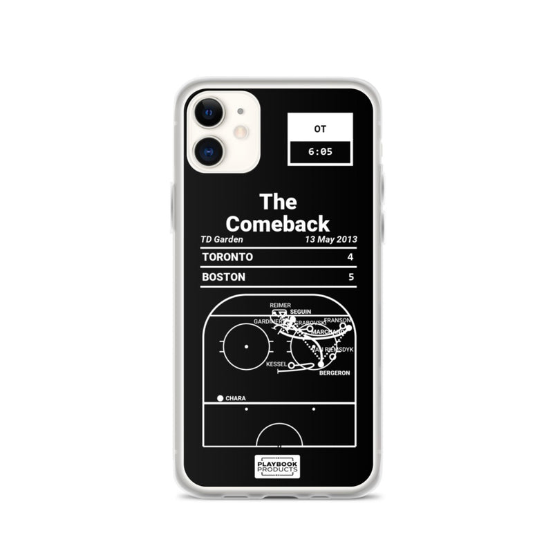 Greatest Bruins Plays iPhone Case: The Comeback (2013)