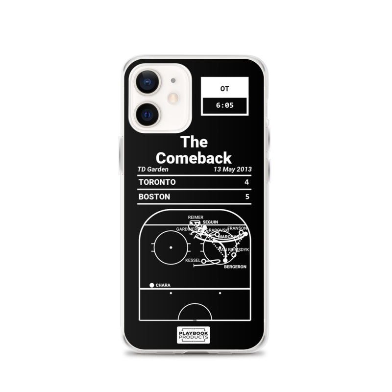 Greatest Bruins Plays iPhone Case: The Comeback (2013)