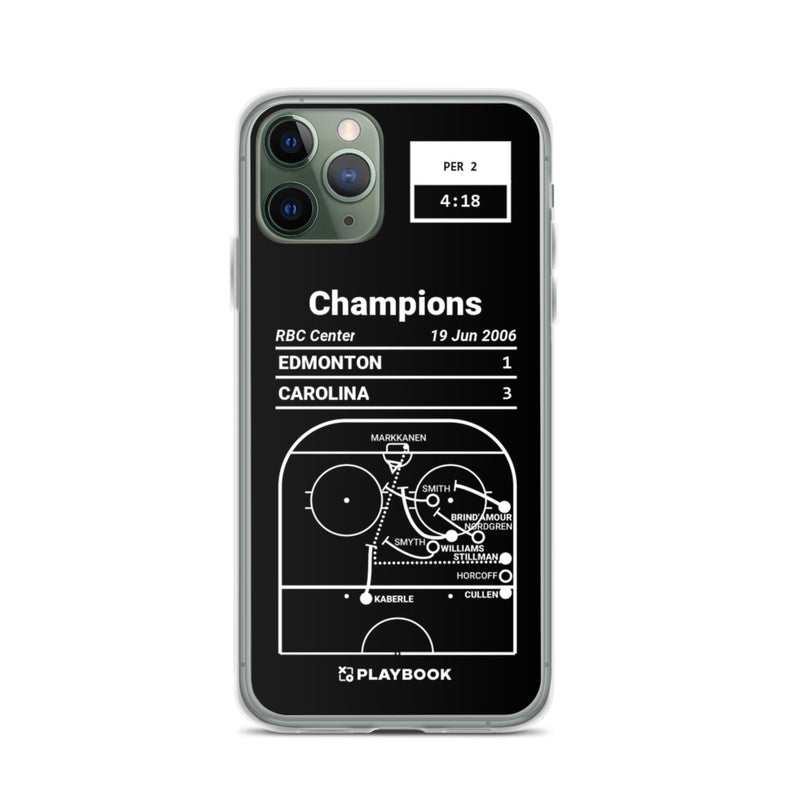 Greatest Hurricanes Plays iPhone Case: Champions (2006)