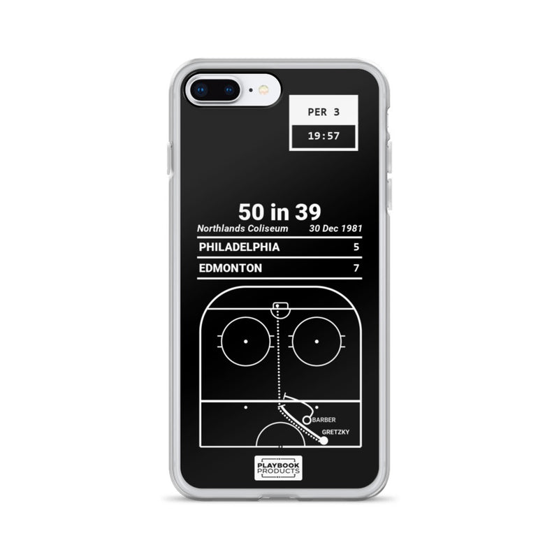 Greatest Oilers Plays iPhone Case: 50 in 39 (1981)