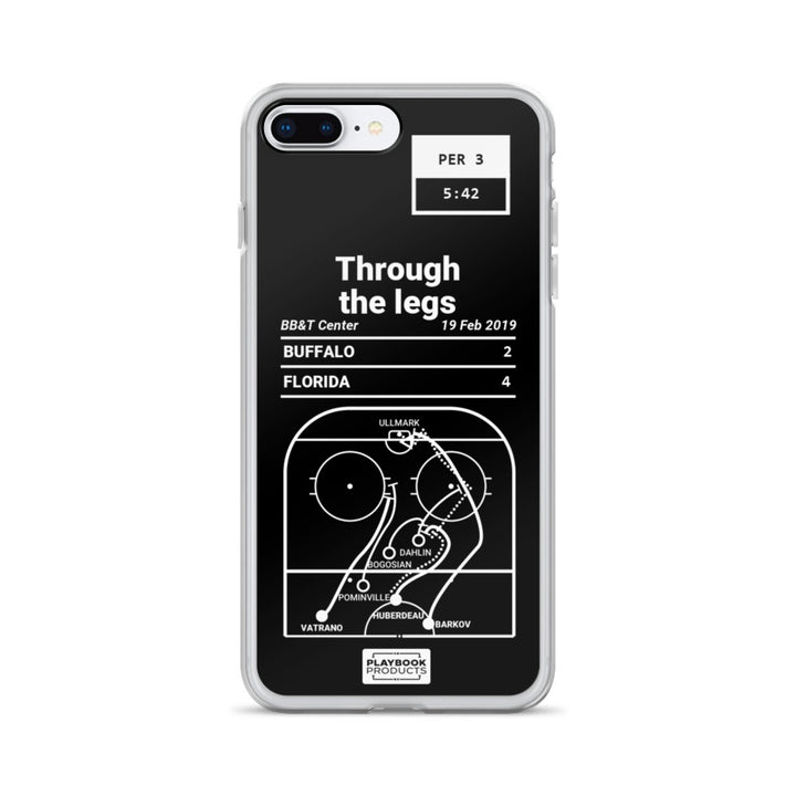 Florida Panthers Greatest Goals iPhone Case: Through the legs (2019)