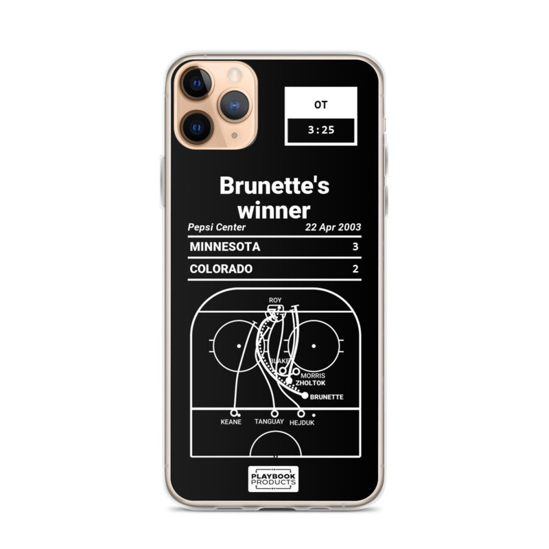 Greatest Wild Plays iPhone Case: Brunette&