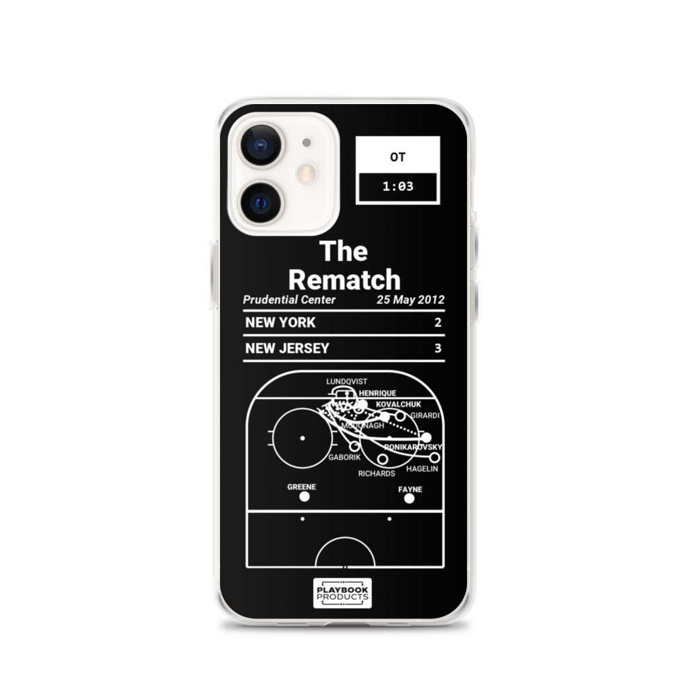 New Jersey Devils Greatest Goals iPhone Case: The Rematch (2012)