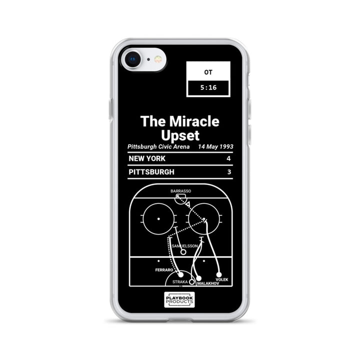 New York Islanders Greatest Goals iPhone Case: The Miracle Upset (1993)