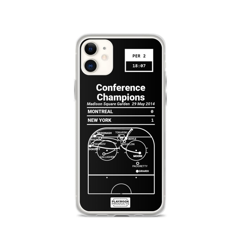 Greatest Rangers Plays iPhone Case: Conference Champions (2014)