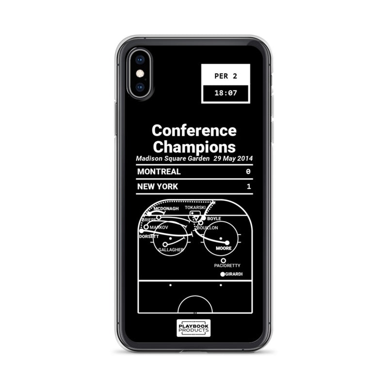 Greatest Rangers Plays iPhone Case: Conference Champions (2014)