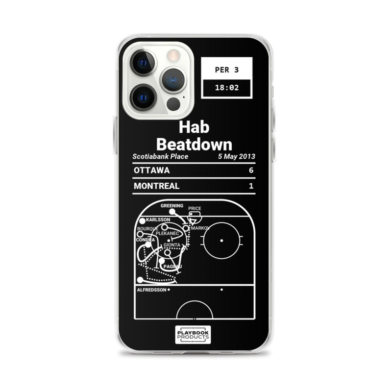 Greatest Senators Plays iPhone Case: Hab Beatdown (2013)
