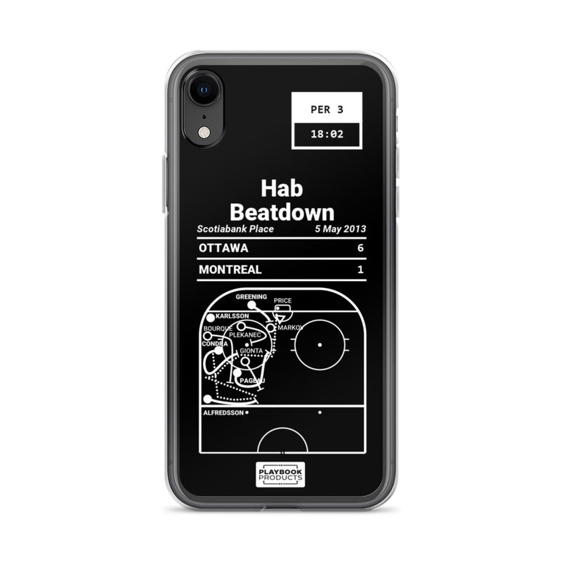 Greatest Senators Plays iPhone Case: Hab Beatdown (2013)