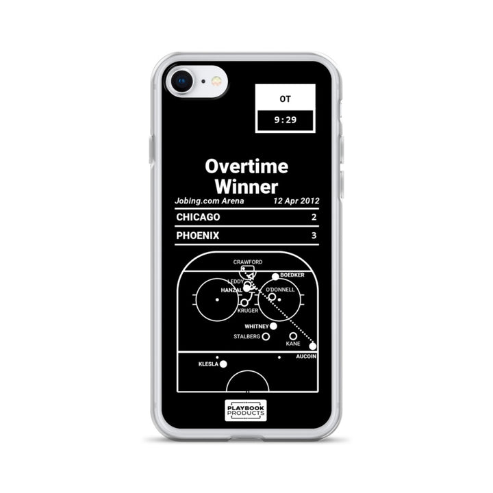 Phoenix Coyotes Greatest Goals iPhone Case: Overtime Winner (2012)
