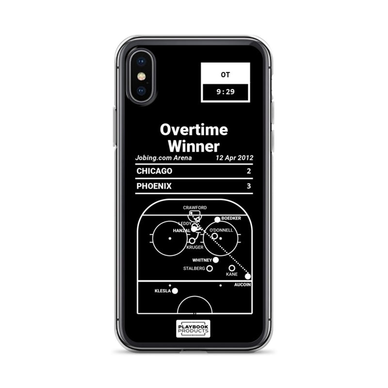 Greatest Coyotes Plays iPhone Case: Overtime Winner (2012)