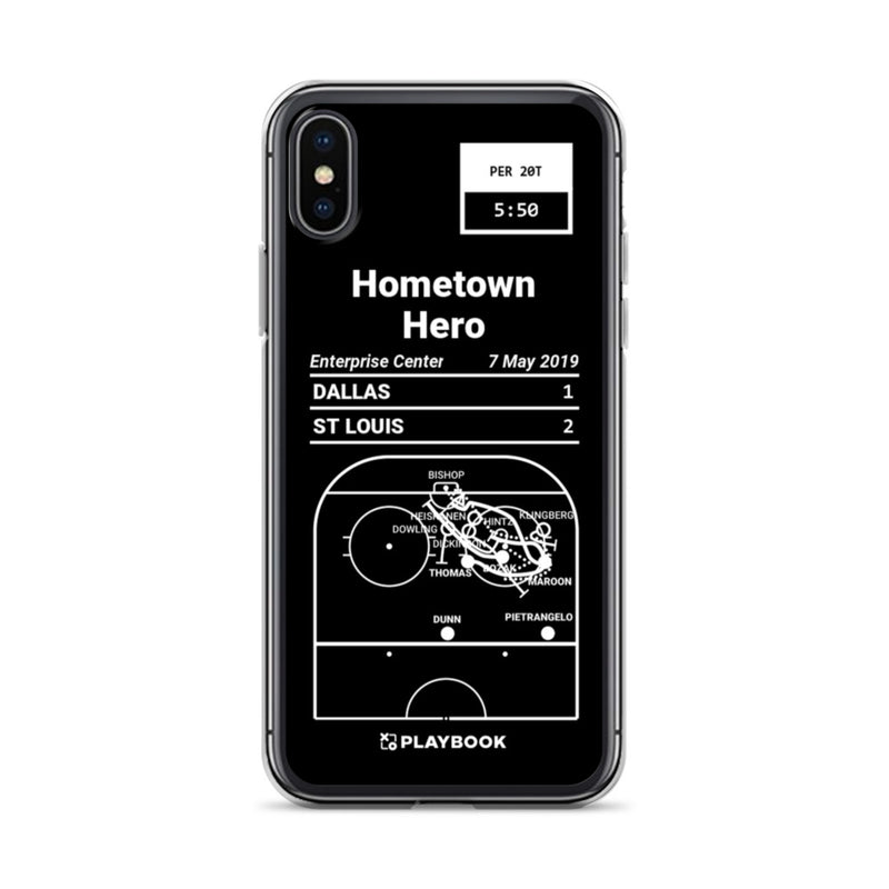 Greatest Blues Plays iPhone Case: Hometown Hero (2019)
