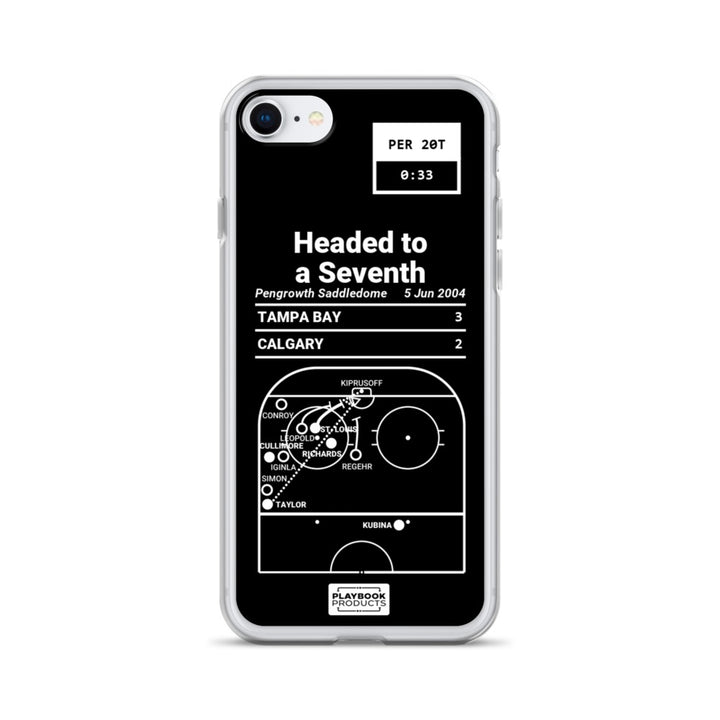 Tampa Bay Lightning Greatest Goals iPhone Case: Headed to a Seventh (2004)