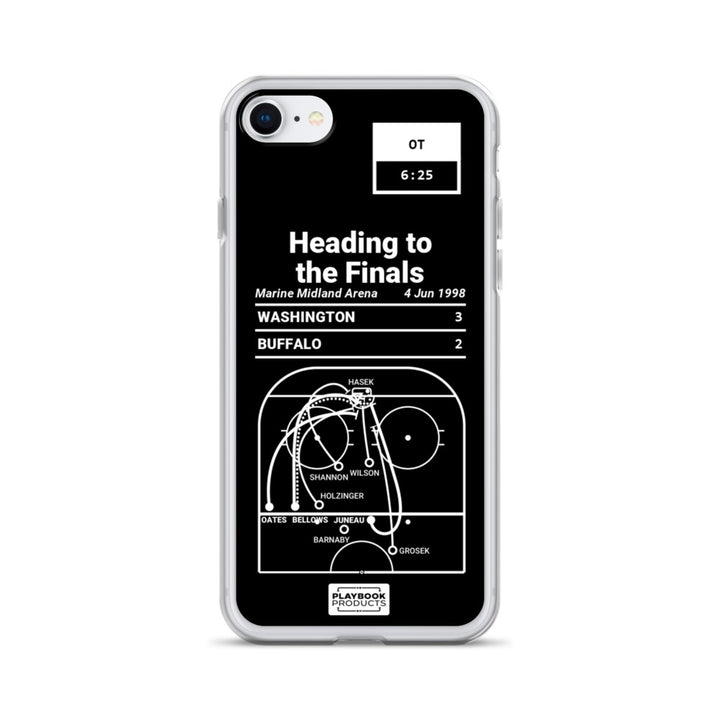 Washington Capitals Greatest Goals iPhone Case: Heading to the Finals (1998)