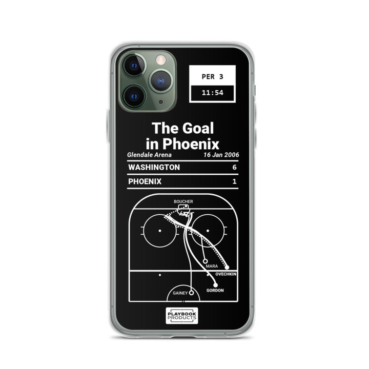 Washington Capitals Greatest Goals iPhone Case: The Goal in Phoenix (2006)