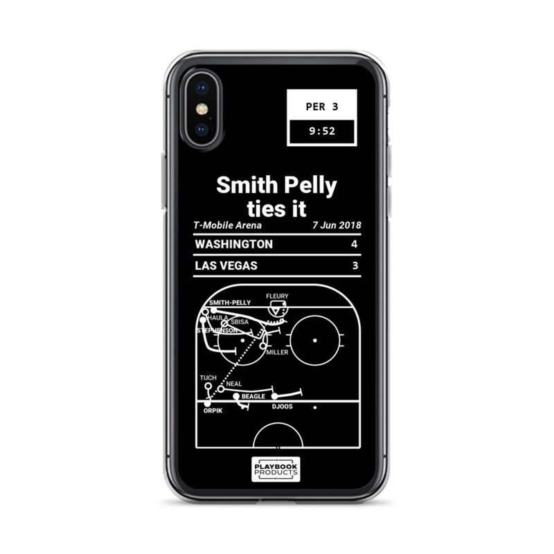 Greatest Capitals Plays iPhone Case: Smith Pelly ties it (2018)