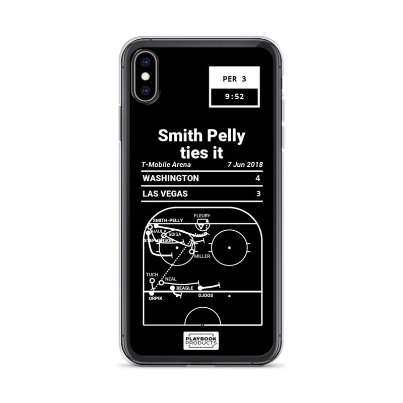 Greatest Capitals Plays iPhone Case: Smith Pelly ties it (2018)