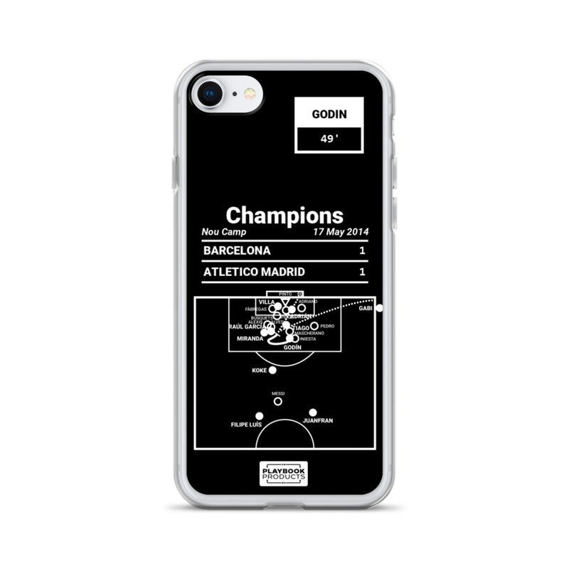 Greatest Atletico Madrid Plays iPhone Case: Champions (2014)