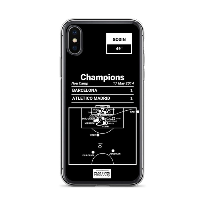 Atletico Madrid Greatest Goals iPhone Case: Champions (2014)