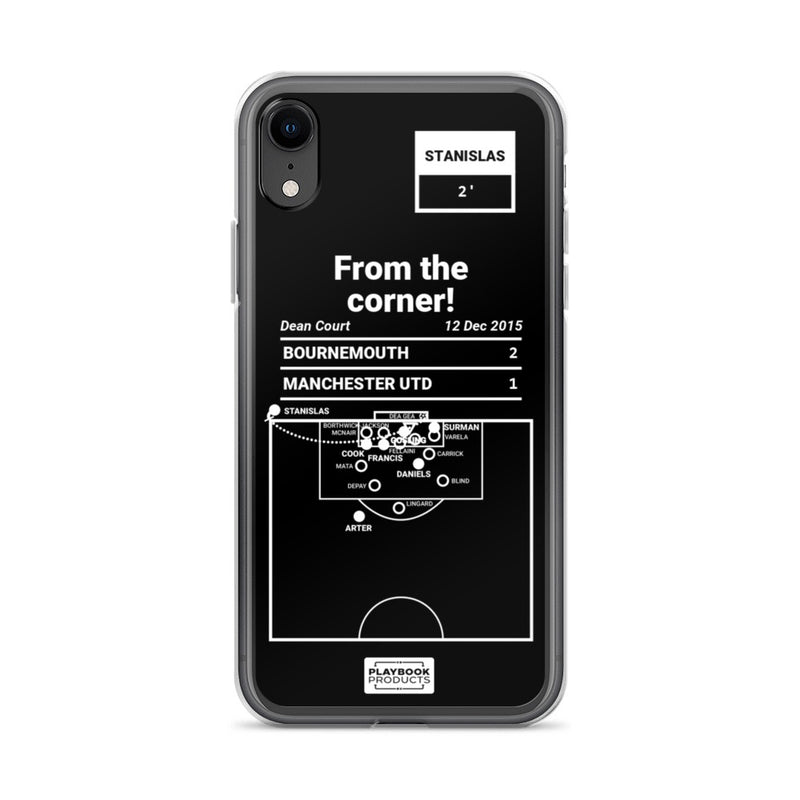 Greatest Bournemouth Plays iPhone Case: From the corner! (2015)