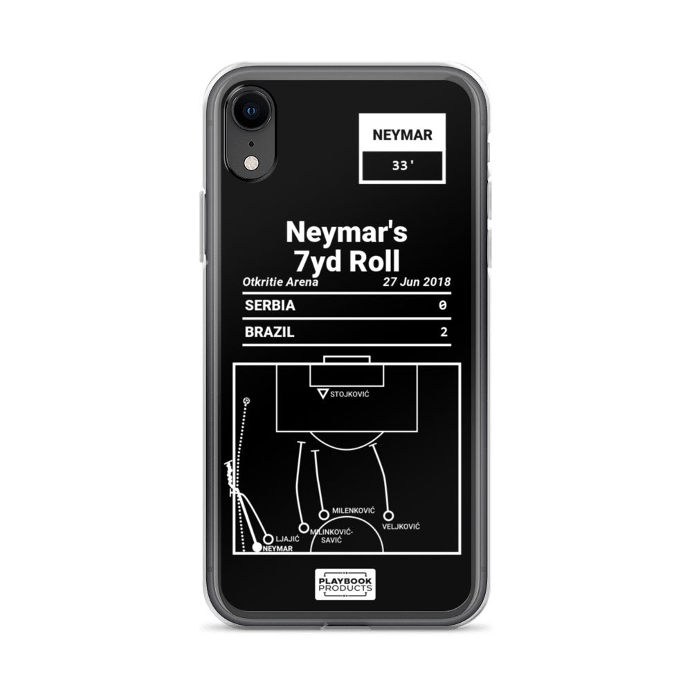 Oddest Brazil Plays iPhone Case: Neymar's 7yd Roll (2018)