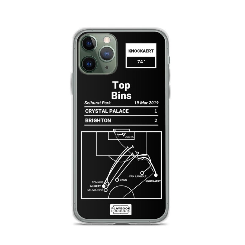 Greatest Brighton & Hove Albion Plays iPhone Case: Top Bins (2019)