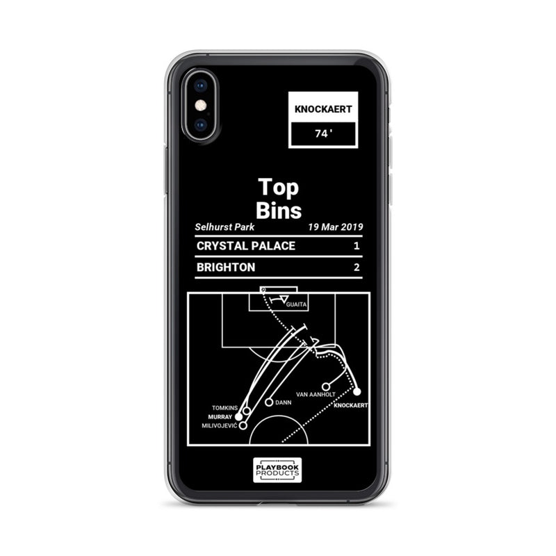 Greatest Brighton & Hove Albion Plays iPhone Case: Top Bins (2019)