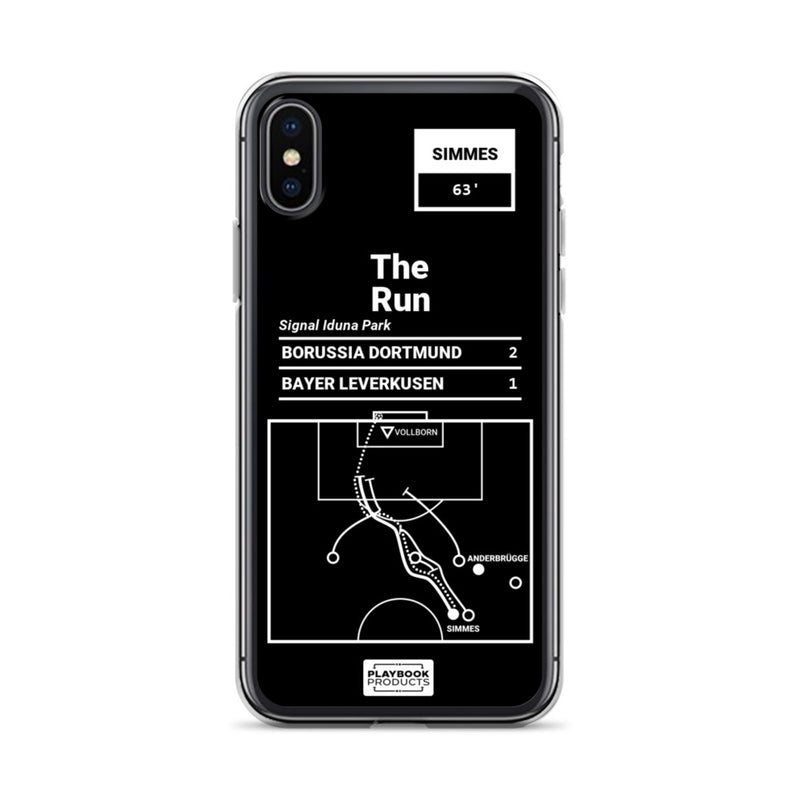 Greatest Borussia Dortmund Plays iPhone Case: The Run (1984)