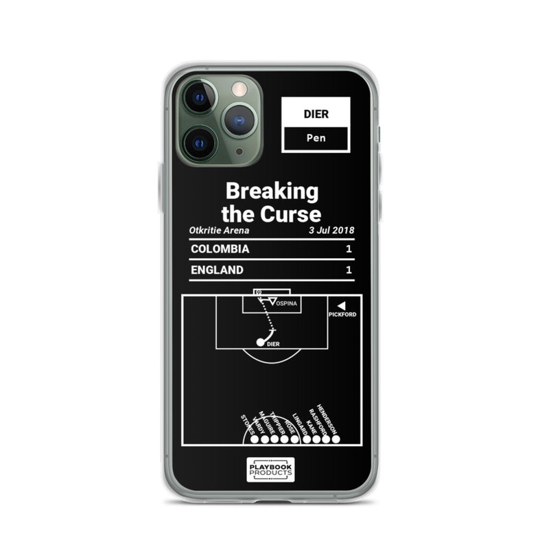 Greatest England Plays iPhone Case: Breaking the Curse (2018)