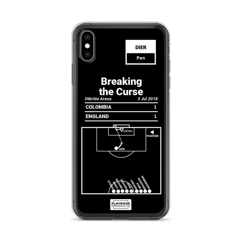 Greatest England Plays iPhone Case: Breaking the Curse (2018)