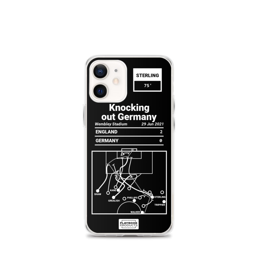 England National Team Greatest Goals iPhone Case: Knocking out Germany (2021)