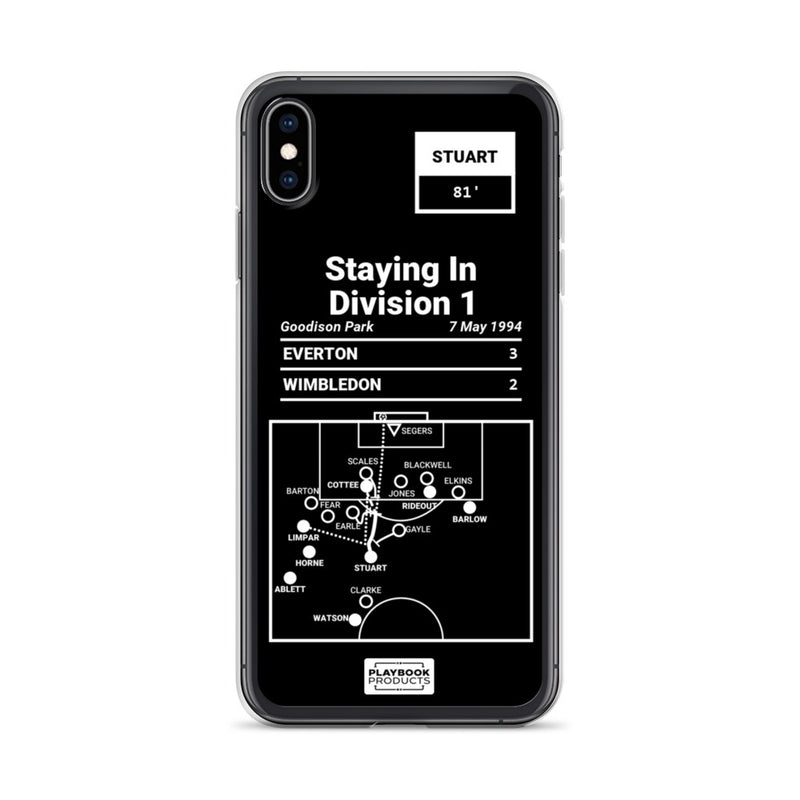 Greatest Everton Plays iPhone Case: Staying In Division 1 (1994)