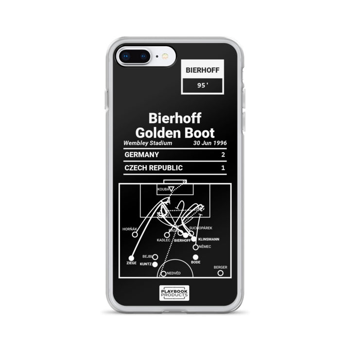 Germany National Team Greatest Goals iPhone Case: Bierhoff Golden Boot (1996)