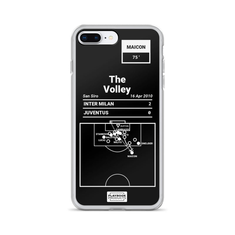 Greatest Inter Milan Plays iPhone Case: The Volley (2010)