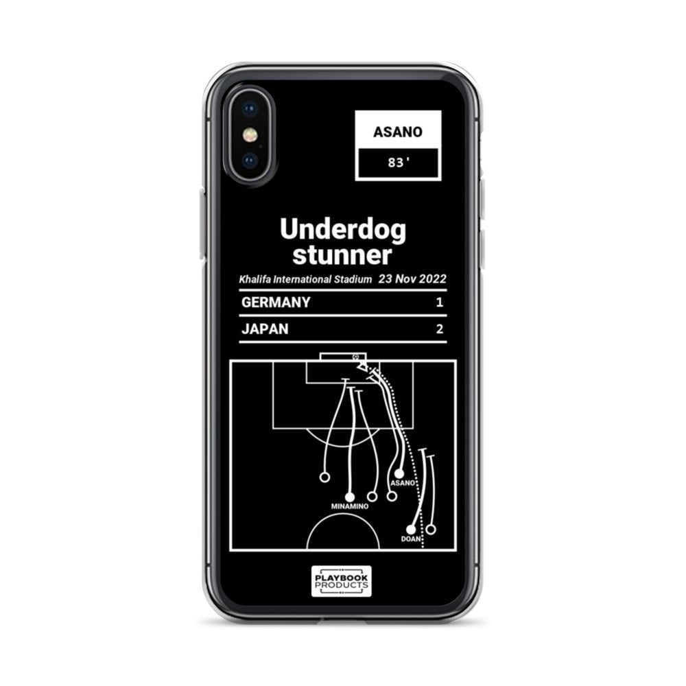 Greatest Japan Plays iPhone Case: Underdog stunner (2022)