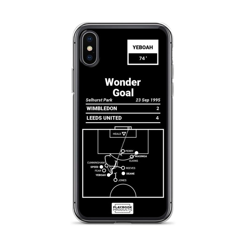 Greatest Leeds United Plays iPhone Case: Wonder Goal (1995)