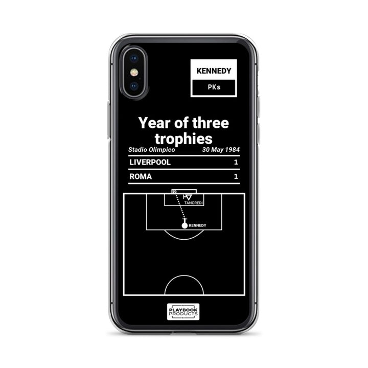 Liverpool Greatest Goals iPhone Case: Year of three trophies (1984)