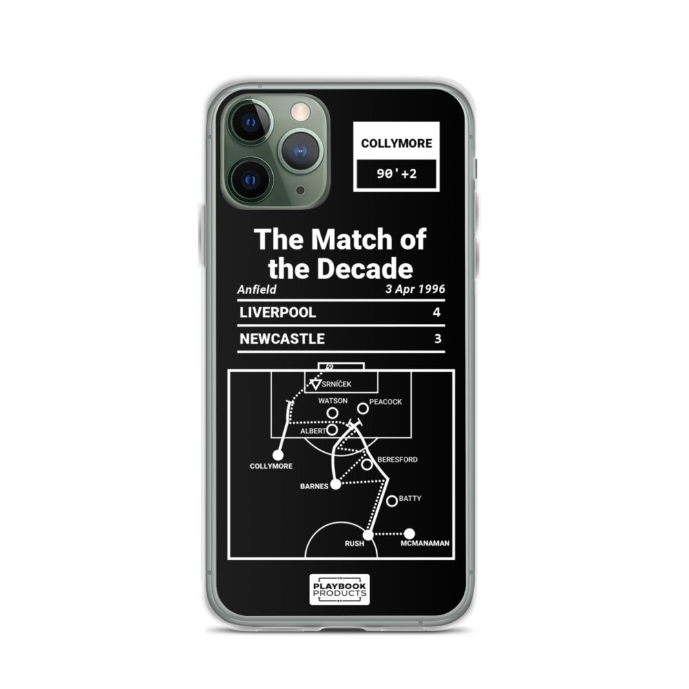Liverpool Greatest Goals iPhone Case: The Match of the Decade (1996)