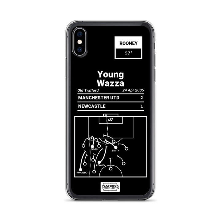 Manchester United Greatest Goals iPhone Case: Young Wazza (2005)