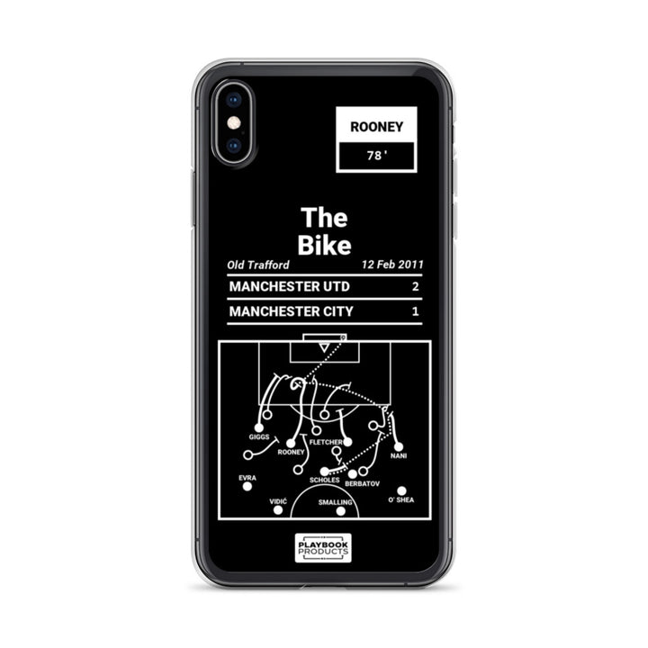 Manchester United Greatest Goals iPhone Case: Rooney's Bicycle (2011)