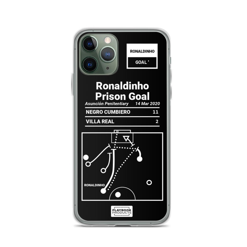 Greatest Negro Cumbiero Plays iPhone Case: Ronaldinho Prison Goal (2020)