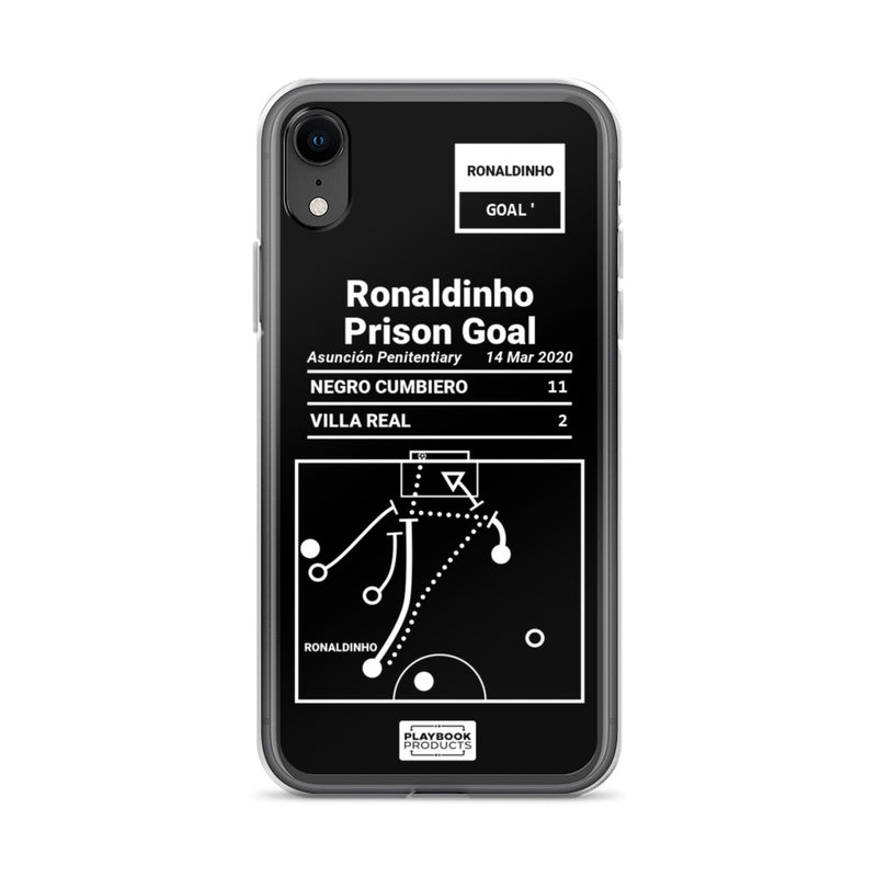 Greatest Negro Cumbiero Plays iPhone Case: Ronaldinho Prison Goal (2020)