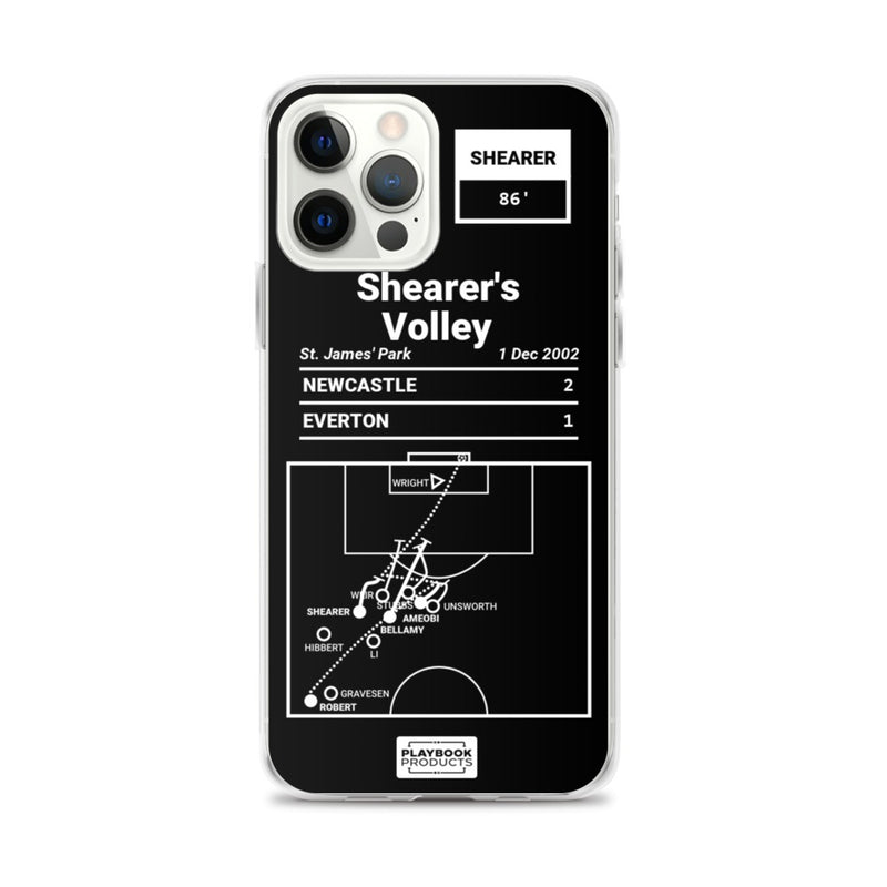 Greatest Newcastle Plays iPhone Case: Shearer&