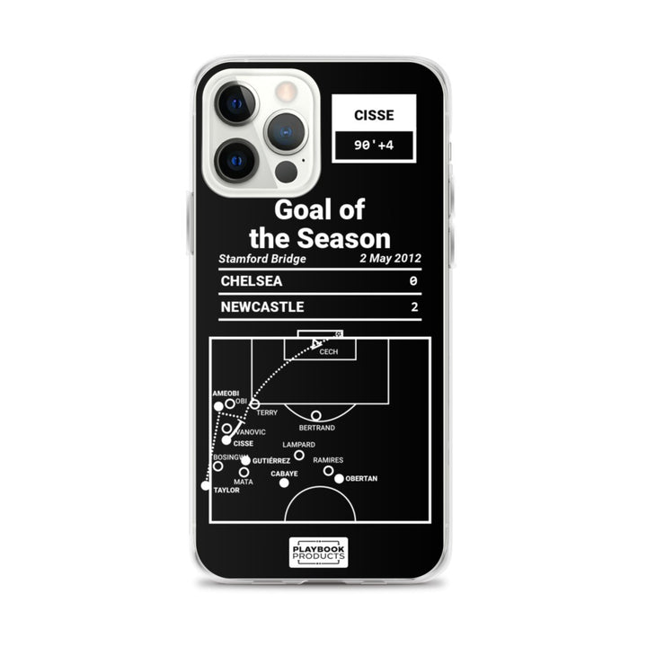 Newcastle Greatest Goals iPhone Case: Goal of the Season (2012)
