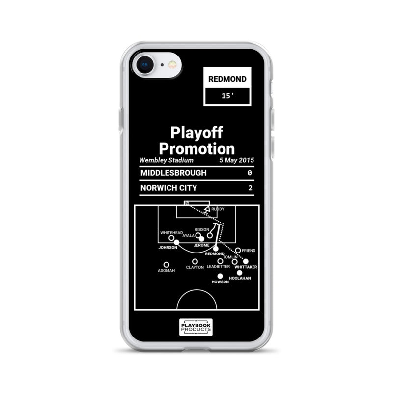 Greatest Norwich City Plays iPhone Case: Playoff Promotion (2015)