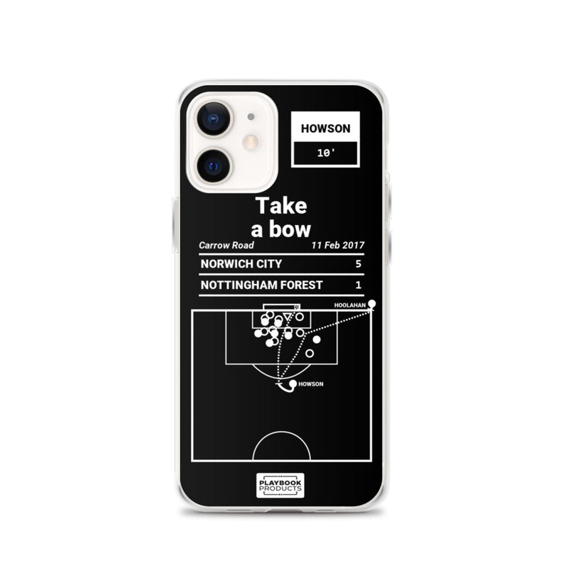 Greatest Norwich City Plays iPhone Case: Take a bow (2017)
