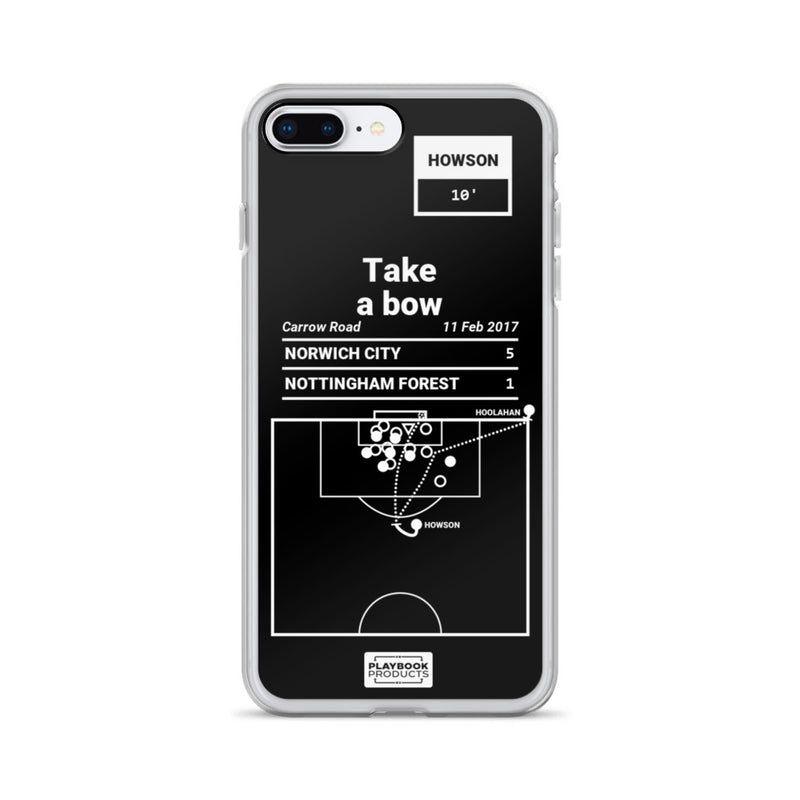 Greatest Norwich City Plays iPhone Case: Take a bow (2017)