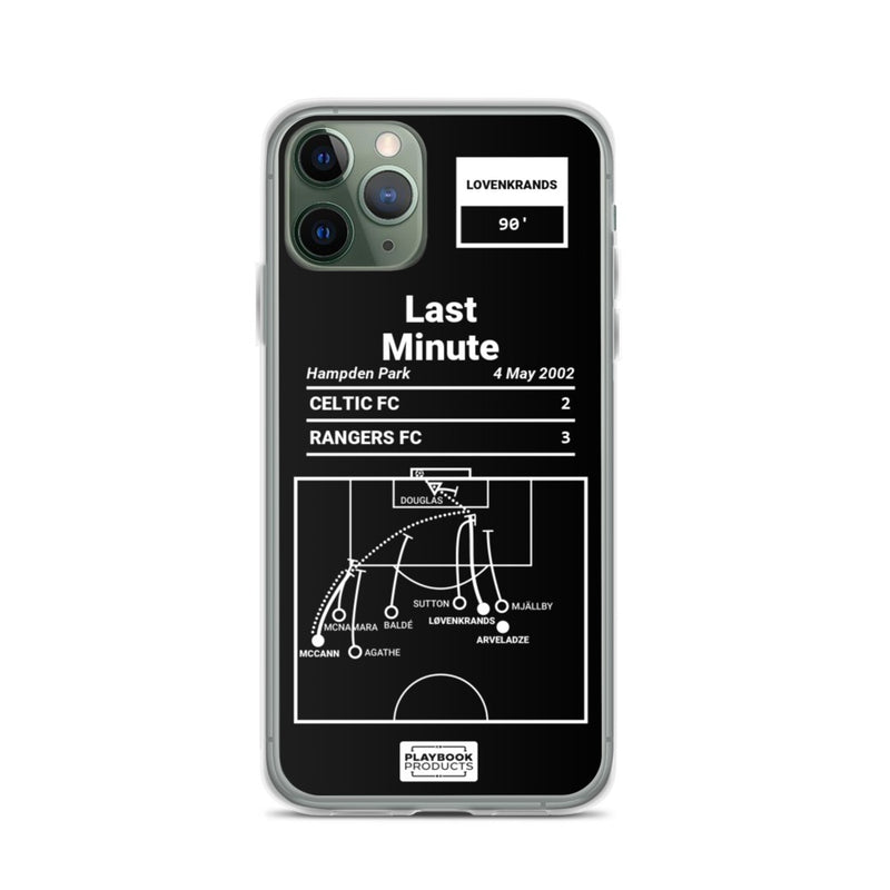 Greatest Rangers Plays iPhone Case: Last Minute (2002)