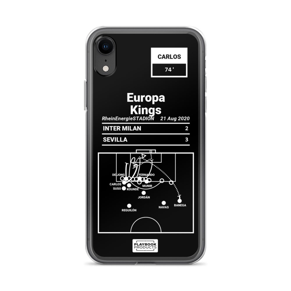 Sevilla Greatest Goals iPhone Case: Europa Kings (2020)